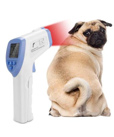 High Accuracy Digital Dog Thermometer - LED Display Veterinary Infrared Thermometer for Pets & Livestock | 32 Temp Data Sets for Dogs Pigs & Sheep - Buy Online on GoSupps.com