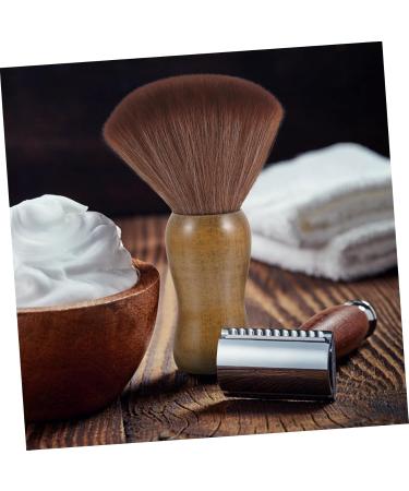 Beaupretty Men's Beard Brush - Wooden Handle Hairdressing Tool for Shaving & Mustache Care | Ideal for Travel - Buy Online on GoSupps.com