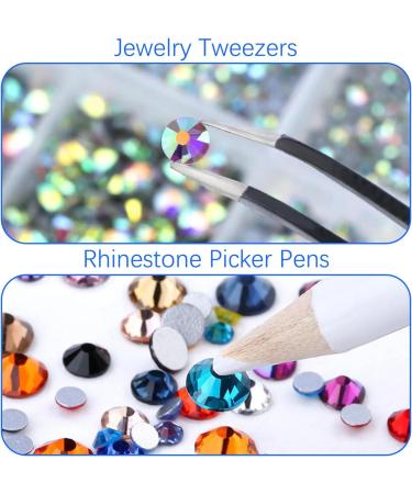 Hotfix Rhinestone Applicator Tool Kit with 15 Colors Set - DIY Bedazzler for Clothes and Crafts - Buy Online on GoSupps.com