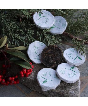 Tea Soul Tea Puer Sheng (cru) Mini portions de la for t sauvage r colte 2019 chinois de haute qualit 50 grammes - Buy Online on GoSupps.com