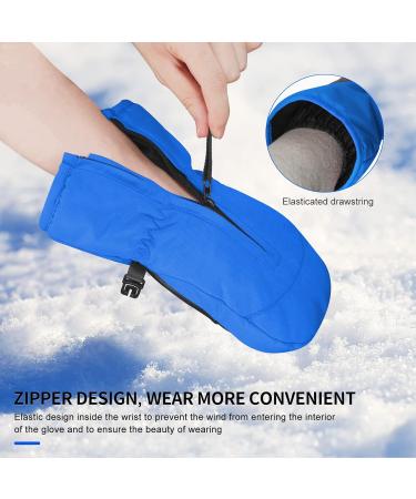 Andake Children's Winter Gloves | Waterproof & Windproof Skiing Gloves for Kids | Boys & Girls Blue XXXS | Warm Outdoor Activities - Buy Online on GoSupps.com