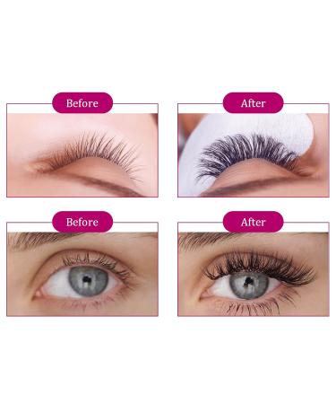 10D Volume Eyelash Extensions - 0.07mm C Curl Mixed Lengths (15-20mm) | Premium Artificial Lashes for Stunning Volume - Buy Online on GoSupps.com
