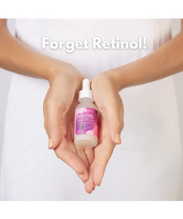 Bakuchiol Serum with Vitamin C, Hyaluronic Acid & Peptides - Anti-Aging & Hydrating Skincare for All Skin Types | Natural Retinol Alternative - Buy Online on GoSupps.com