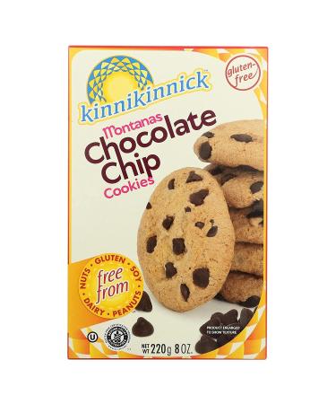 Kinnikinnick Gluten Free Chocolate Chip Cookies - Montana 8 oz (Pack of 6) - Buy Online on GoSupps.com