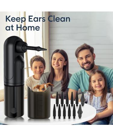 Buy Electric Ear Wax Cleaner - 4 Modes Water Powered Earwax Removal Kit | Rechargeable Ear Irrigation Tool with 12 Tips | International Shipping Available - Buy Online on GoSupps.com