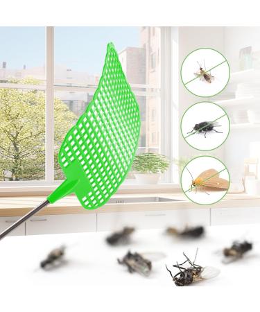 SCBOY 6-Piece Colorful Extendable Fly Swatter Set - Effective Plastic Swatters for Flies Mosquitoes & Insects - Ideal for Home Use - Buy Online on GoSupps.com