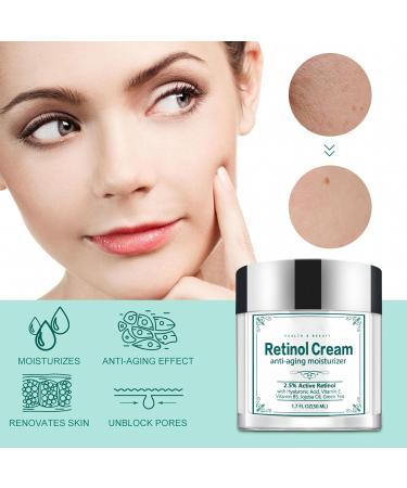 Buy Retinol Face Cream - Moisturizing & Anti-Aging with Vitamin A | International Shipping - Buy Online on GoSupps.com