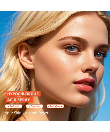 dewyhour Hypochlorous Acid Spray: Facial-Spray Hypochlorous Acid for Face, Soothes Sensitive Skin, Reduces Irritation, Clears Pores, First Aid Relief, 3.38 FL Oz - Buy Online on GoSupps.com