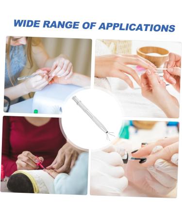 Beavorty Manicure Tools Grabber Nail Art Tools Jewelry Jewlery Nail Tools Gemstone Grabbing Tool Pick up Tool Nail Gems Tool Rhinestone Tools Pickup Tool Metal Sponge Stainless Steel 12.00X1.00X1.00CM Silver - Buy Online on GoSupps.com