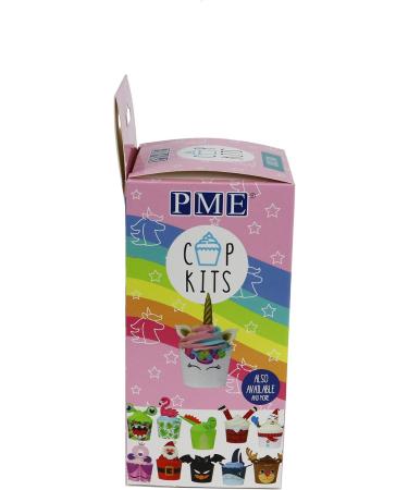 PME Unicorn Cupcake Decorating Kit with Fun Edible Toppers (Pack of 2) - Buy Online on GoSupps.com