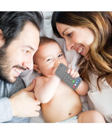 JIECH Remote and Phone Teether Toys for Babies - Safe and Soothing Teething Relief - Buy Online on GoSupps.com