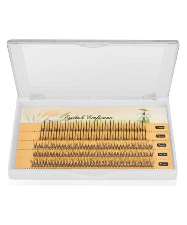 Arqumi False Eyelashes 200 Mix Lash Clusters for Eyelashes Extension Natural False Eyelashes 8mm 9mm 10mm 11mm 12mm Black