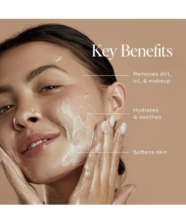 DIME Beauty Gentle Jelly Cleanser Hydrating Facial Cleanser and Makeup Remover with Vitamin E Sensitive Skin Face Wash 4 oz / 120 ml 4 Ounce (Pack of 1) - Buy Online on GoSupps.com