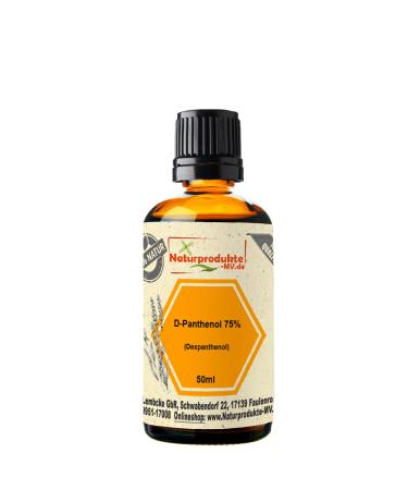 D-Panthenol 75% (50 ml) Provitamin B5 Panthenol - Buy Online on GoSupps.com