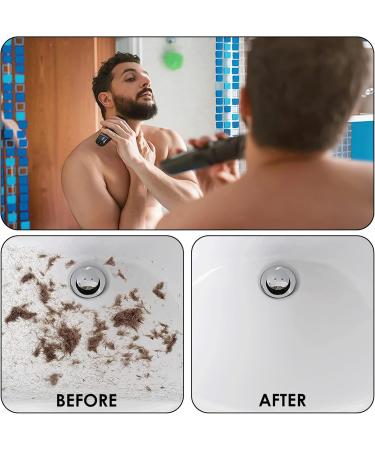 Linkidea Beard Bib Apron for Men - Foldable Multi-Purpose Trimming Catcher & Non-Stick Grooming Cape (Grey) | Perfect Gift for Bearded Men - Buy Online on GoSupps.com