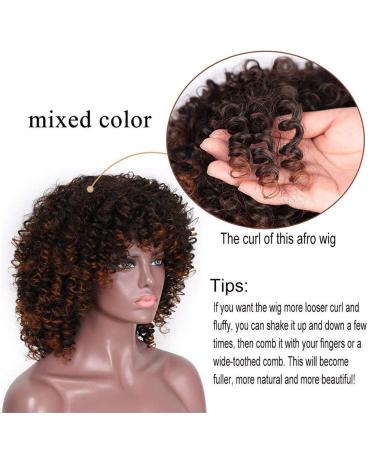Shop 14-Inch Front Pointed Curly Real Hair Wig | Bandless Baby Hair 150% Density Heat-Resistant Synthetic for Women - International Shipping Available - Buy Online on GoSupps.com