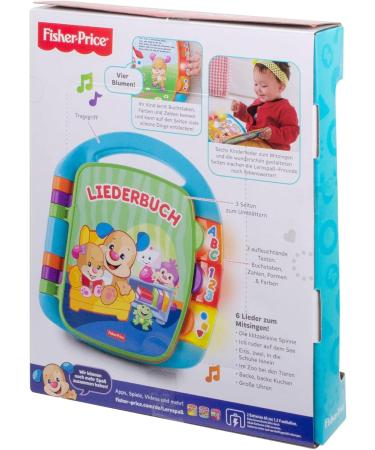 Fisher-Price Learning Fun Song Book | Baby Music Toy for 6 Months+ | Electronic Children's Book in German | Interactive Baby Toys with Music - CDH40 - Buy Online on GoSupps.com