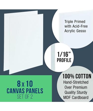 U.S. Art Supply 13-Piece Artist Painting Set: 6 Vivid Acrylic Paint Colors, Easel, Canvas Panels, Brushes & Palette - Ideal for Children, Kids, Students, Beginners - Buy Online on GoSupps.com