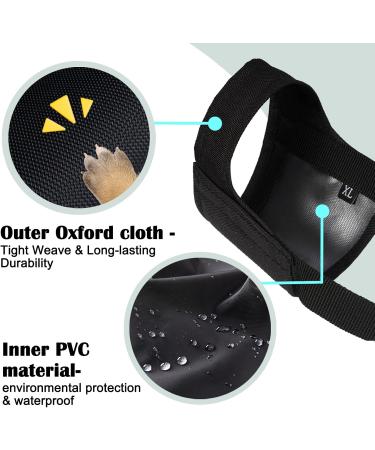 Soft Muzzle for Short Snout Dogs | Durable Muzzles for Small to Large Breeds - Chihuahua Shih Tzu American Bulldogge Pitbull - Perfect for Walks & Fur Care - Buy Online on GoSupps.com