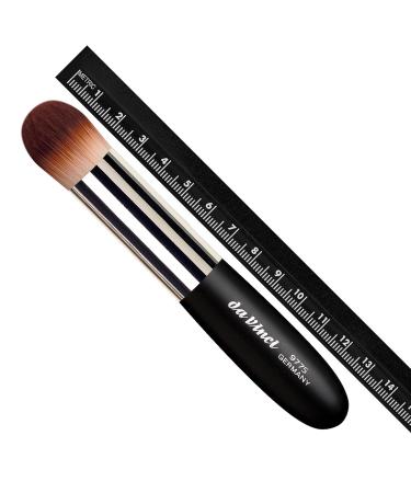 Da Vinci FOUNDATION BRUSH - Round Vegan Synthetic Fibre Handmade in Germany | Perfect for Flawless Makeup Application - Buy Online on GoSupps.com