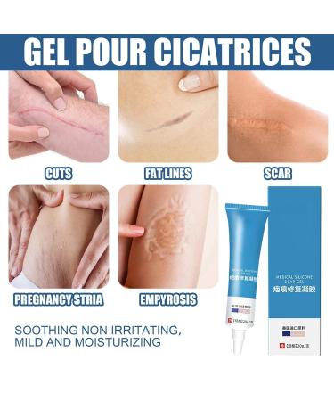 Scar Removal Gel Scar Cream Gel - 20g Tasteless Full Body Removal Gel Non-Greasy Scar Repair Cream for Old Scars - Buy Online on GoSupps.com