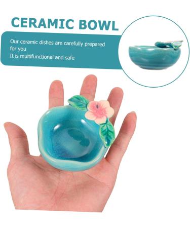Buy Healvian 2 Pcs Aromatherapy Mixing Bowl Set Essential Oils Plate & Tealight Holder Ceramic Diffuser Dishes Blue 8.5x8cm - Buy Online on GoSupps.com
