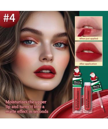Christmas Lip Gloss Full Plumping Lip Cream Plumping Lip Gloss Enhancing Tinted Plumper Lip Balm and Moisturizing Lip Treatment Formulated Makeup Gift - Buy Online on GoSupps.com