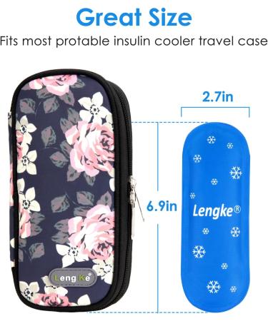 Youshares Insulin Ice Cream Bag - Reusable Nylon Cooling Bag for Diabetics (4 PCs) - Ideal Insulin Storage Solution - Buy Online on GoSupps.com