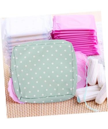 Lurrose Menstrual Pad Storage Bag Set - Travel Makeup & Small Purse Organizer for Women - Zippered Menstrual Pad Pouch - Buy Online on GoSupps.com