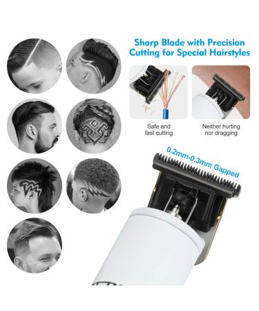BESTBOMG Electric Clippers - Rechargeable Cordless T-Blade Trimmer & Beard Grooming Kit for Men - Buy Online on GoSupps.com
