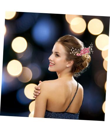 Minkissy Hair Jewelry Comb with Crystals | Elegant Hair Clips for Women & Flower Girls | Rhinestone Decorative Combs from South Korea - Buy Online on GoSupps.com