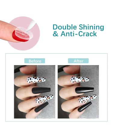 Dipping Powder 2 in 1 Essentials Kit | Base & Top Coat + Activator | 2x15ml Liquid Set for Nail Art | Professional Dip Manicure System - International Shipping Available - Buy Online on GoSupps.com