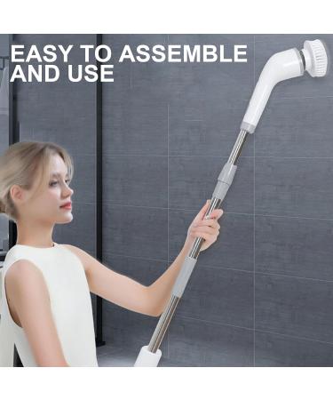 HIOPOIUYT Floor Cleansing Brush Bathroom Cleansing Brush Long Handle Cleansing Brush Bathroom Scrubbers Wall Cleansing Brush - Buy Online on GoSupps.com