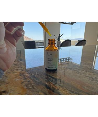 LUV health Neuro Drops Nerve Pain Support & Joint Comfort with Lion s Mane Curcumin Cordyceps & Reishi Organic Adaptogens Vegan Non-GMO Made in USA - 30 Servings - Buy Online on GoSupps.com