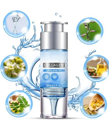 GeRRiT Collagen Lifting Body Oil Collagen Stimulating Body Oil for Beauty Women Anti Aging Collagen Serum Oil for Skin Firming Skin Reduces Fine Lines - Buy Online on GoSupps.com