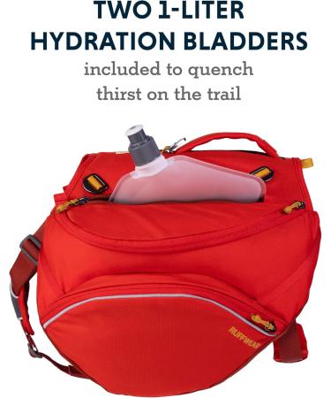 Luffwear Palisades Hundred Backpack - Portable Dishwasher Sack & Storage Bag for Hiking & Camping - Red Sumac Small - Buy Online on GoSupps.com