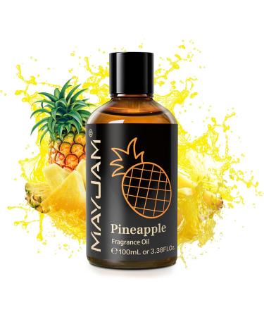 MAYJAM Pineapple Oil 100ml | Premium Fragrance Oil for Diffusers & Aromatherapy | Best Essential Oil for Home & Oil Burners - Buy Online on GoSupps.com