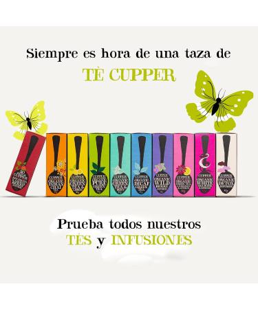 Cupper TE VERDE CON LIMON infusion is a herbal infusion that makes a break extra pleasant It tastes both pure and with some honey or sweetener The composition takes practicality into account - Buy Online on GoSupps.com