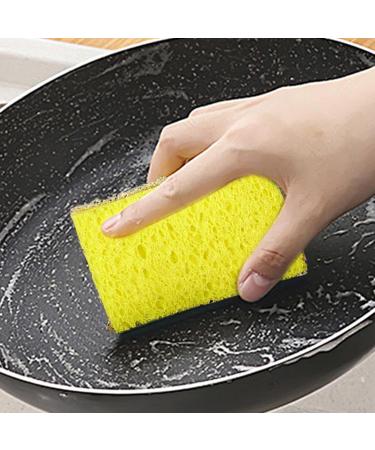 Shakven Luffa Cleaning Sponges Friendly Sponges for Dishes Friendly Sponges for Dishes Multipurpose Cleaning Sponge Reusable Kitchen Sponges Scrubbers for Household Yellow - Buy Online on GoSupps.com