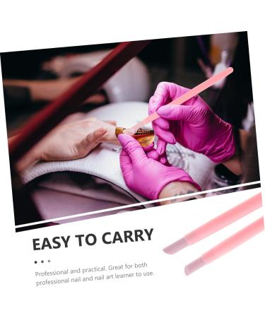 Beavorty 2Pcs para u as nail art tool manicure tools nail tools for nail art nail engraving pen cuticle pushers nail art polish pens nail polish care medium Picture 1 - Buy Online on GoSupps.com