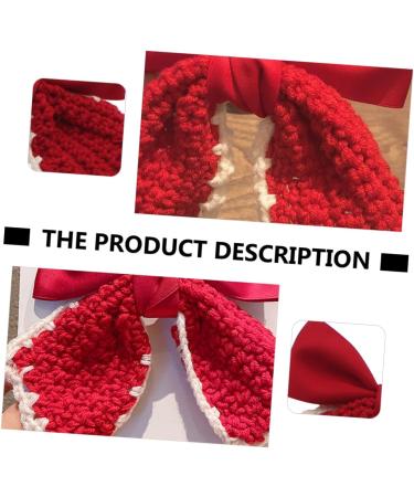 Beavorty 1pc hairpin christmas hair barrettes bows hair holder christmas hair bows clips red bow hair clip christmas bow barrettes bowknot hair clips girl big bow fabric spring clip - Buy Online on GoSupps.com