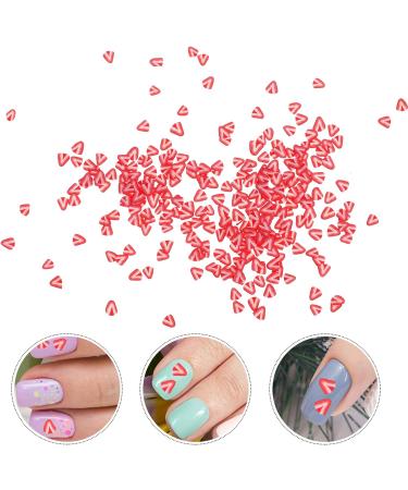 3pcs Strawberry Nail Art Slices Polymer Fruit Slices Masquerade Siouxxie Fruit Nail Decals Fruit Slice Nail Decor Manicure Sequins Red Polymer Clay Filling Nail Polish - Buy Online on GoSupps.com