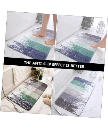 Parliky Non-Slip Mat Front Door Rug Outdoor Rug Pad Door Carpet Absorbent Bathroom Rugs Entrance Door Nordic 80x50cm Grey - Buy Online on GoSupps.com