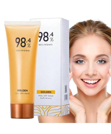 Firming Gold Foil Face Masque | Hydrating & Cleansing Skin Care for Mixed Skin Anti-Aging Oil Control & Pore Refining - 80g - Buy Online on GoSupps.com
