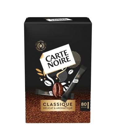 CARTE NORE Caf SoL'ouble Intense et Aromatique Pratique en Sticks Individuels (144g) - Le lot de 3