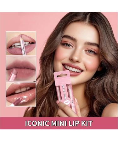  Generisch Lip pencil set and highly pigmented makeup kit smudge-proof makeup for women and girls for everyday wear nights out parties dates and travel. - Buy Online on GoSupps.com