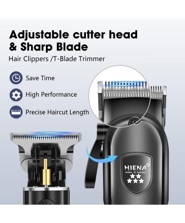 Professional Cordless Hair Clippers Set for Men - Rechargeable Barber Kit with LED Display | Best Gifts for Men - Buy Online on GoSupps.com