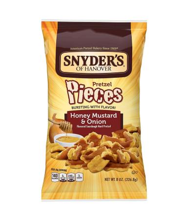S-L Snacks National Snyder's of Hanover Pretzel Pieces, Honey Mustard and Onion , 8.0 oz