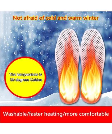 Self-Heating Insoles | Portable Foot Warmers | Skin-Friendly Shoe Inserts for Men | Ideal for Outdoor Sports & Skiing - 36m - Buy Online on GoSupps.com