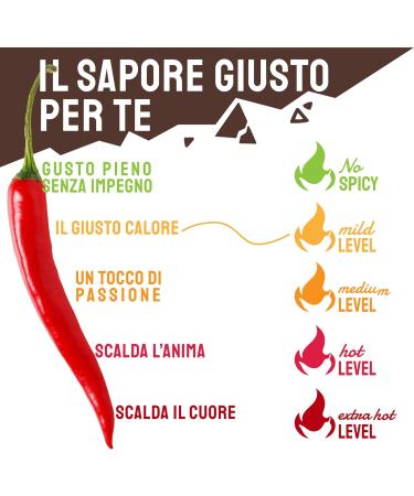  Tutto Calabria TuttoCalabria crispy spicy chili peppers 185g roasted Chili Crunch natural recipe without preservatives Ideal for burgers pasta vegetables and creative sauces - Buy Online on GoSupps.com